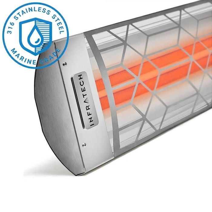 Infratech Dual Element Decorative Motif Collection Craftsmen Fascia Electric Patio Heater