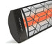 Infratech Dual Element Decorative Motif Craftsmen Fascia Black Electric Patio Heater Scaled