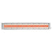 Infratech Dual Element Decorative Motif Craftsmen Fascia Stainless Electric Patio Heater