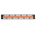 Infratech Dual Element Decorative Motif Traditional Fascia Black Electric Patio Heater