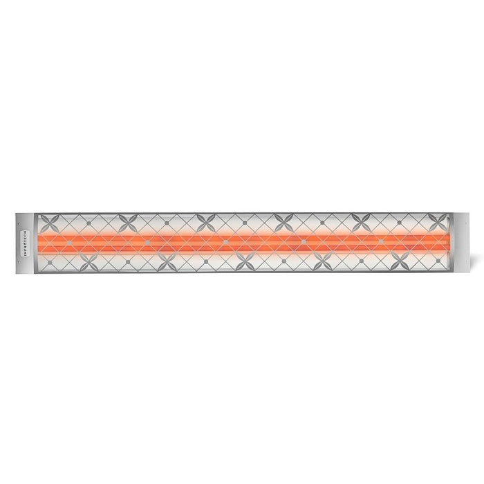 Infratech Dual Element Decorative Motif Traditional Fascia Stainless Electric Patio Heater