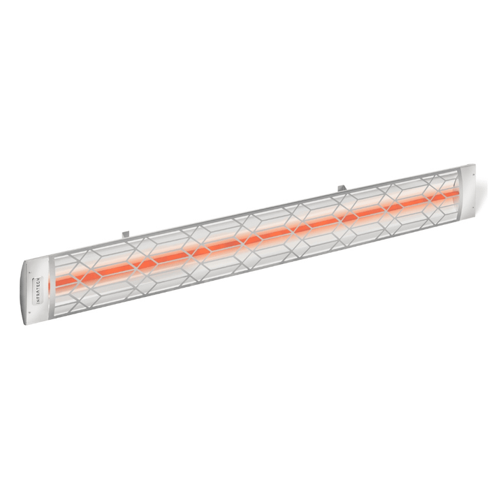 Infratech motif upgrade kit in craftsman style, stainless steel finish and single element end cover (C-Series)
