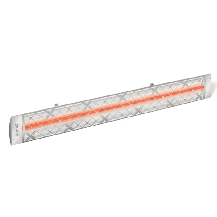 Infratech motif upgrade kit in traditional style, stainless steel finish and single element end cover (C-Series)