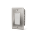 Single configuration Infratech simple on/off switch assembly flush mount with SS wall plate and gang box