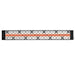 Infratech Single Element Decorative Motif Traditional Fascia Black Electric Patio Heater