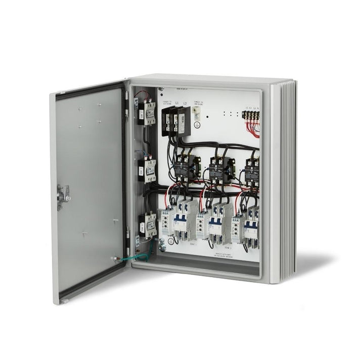 Infratech universal relay panel open side