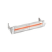 Infratech W-series electric patio heater in stainless steel finish