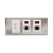  infratech 2 zone analog controller w/ digital timer