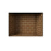 majestic-ashland-wood-burning-fireplace-ASH36-B, WDR3836-T-BR-with-masonry-brown-traditional-refractory-brick-interior-panel