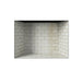 Majestic Ashland Wood Burning Fireplace ASH36-B, WDR3836-T-NG With Natural Gray Traditional Refractory Brick Interior Panel