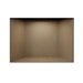 Majestic Ashland Wood Burning Fireplace ASH42-B, WDR3842-H-AV With Antler Velvet Herringbone Refractory Brick Interior Panel