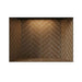 Majestic Ashland Wood Burning Fireplace ASH42-B, WDR3842-H-BR With Masonry Brown Herringbone Refractory Brick Interior Panel