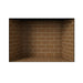 Majestic Ashland Wood Burning Fireplace ASH42-B, WDR3842-T-BR With Masonry Brown Traditional Refractory Brick Interior Panel
