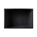Majestic Biltmore wood burning fireplace with Black Onyx herringbone brick interior panels
