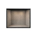 Majestic Biltmore wood burning fireplace with Natural Gray herringbone brick interior panels