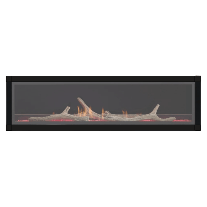 Monessen Artisan 72" Contemporary Satin Black Front