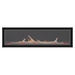 Monessen Artisan 72" Contemporary Satin Black Front