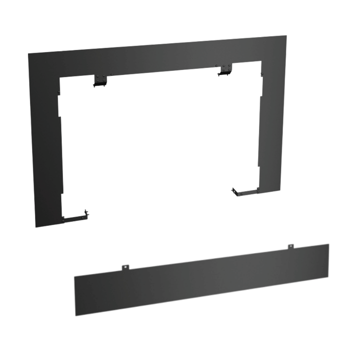 Osburn Faceplate Backing Plate Kit for Osburn Matrix Wood Insert 29" x 50" with 50" x 6" bottom plate 