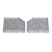 Osburn Steatite Cooking Plates 8-1/2" x 8-1/2" (Set of 2)