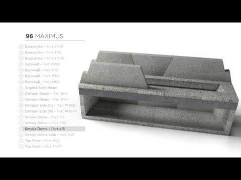 Isokern Maximus Linear Fireplace 