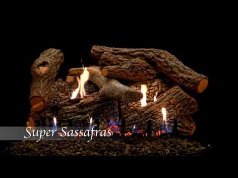 Empire Super Sassafras Vent Free Gas Log Set
