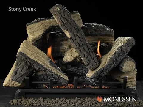 Monessen Stony Creek Refractory Vent Free Gas Log Set