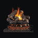 16" RH Peterson Real Fyre Rustic Oak Designer Plus Outdoor Vented Gas Log Set