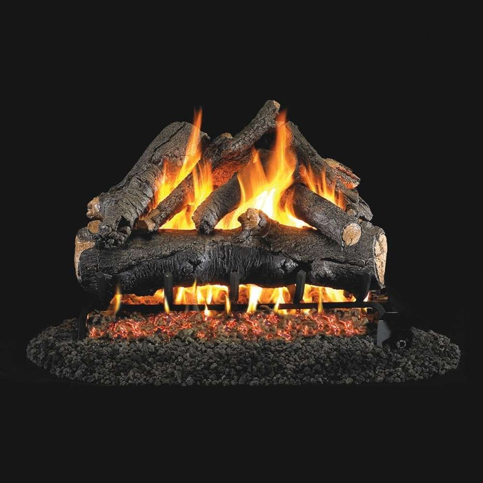 RH Peterson Real Fyre American Oak Outdoor Vented Gas Log Set