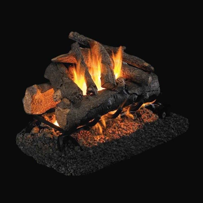 RH Peterson Real Fyre American Oak See Thru Outdoor Vented Gas Log Set