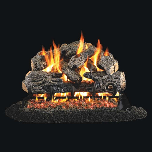 RH Peterson Real Fyre Charred Northern Outdoor Vented Gas Log Set