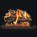 RH Peterson Real Fyre Charred Rugged Split Oak Outdoor Vented Gas Log Set