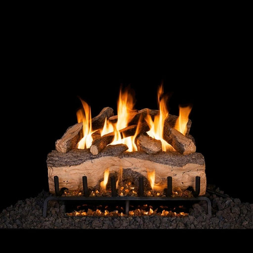 RH Peterson Real Fyre Mountain Crest Split Oak Log Set