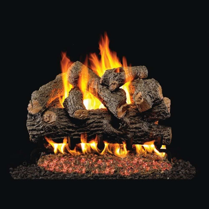 RH Peterson Real Fyre Royal English Designer Outdoor Vented Gas Log Set