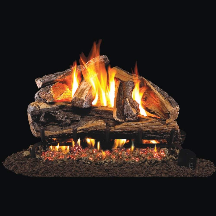 RH Peterson Real Fyre Rugged Split Oak Outdoor Vented Gas Log Set