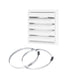 Valcourt 5" Air Intake Termination with Clamps