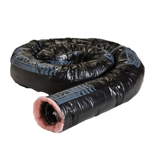 Valcourt 6" x 25' Insulated Flex Pipe for Forced Air Kit