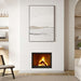 Valcourt Antoinette Wood-Burning Fireplace with VA7071M Contemporary Moulded Refractory Brick Panels plus  VA7FE06 Straight Narrow Overlap (Thin Facing Material Tile)