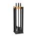 Valcourt Duplex Fireplace Tool Set