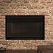Valcourt NightFlame Semi-Transparent Black Door Glass for Mundo II