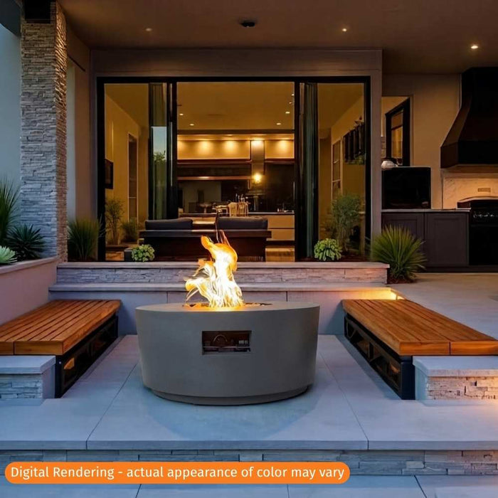 Warming Trends AON 48" Circular Fire Table Charcoal
