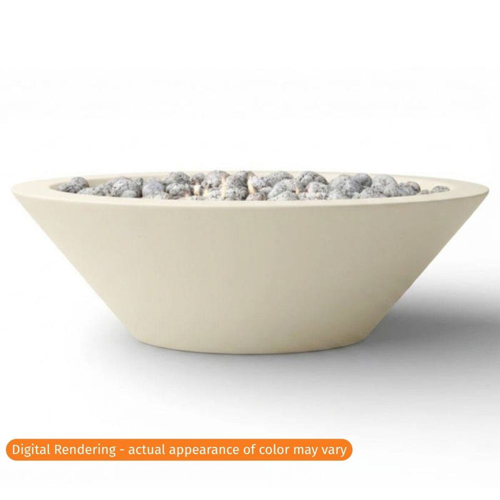 Warming Trends AON Ascend 24" Round Metal Fire Bowl Cream Product