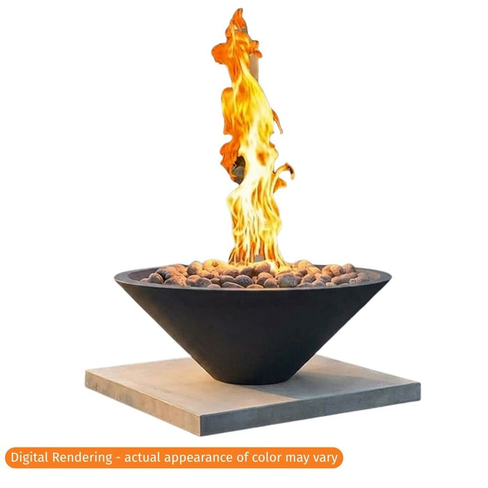Warming Trends AON Halo 24" Round Concrete Charcoal Fire Bowl Product