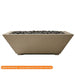 Warming Trends AON Ascend 30" Square Metal Fire Bowl Sand Pebble Product
