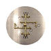 Warming Trends U140 140K BTU Round CROSSFIRE Brass Burner Kit with Plate Fitted