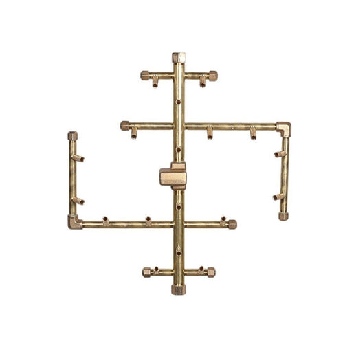Warming Trends U180 180K BTU Square CROSSFIRE Brass Burner Kit