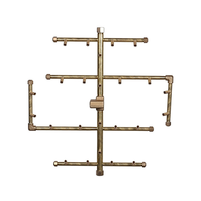 Warming Trends U240 240K BTU Round CROSSFIRE Brass Burner Kit