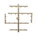 Warming Trends U240 240K BTU Square CROSSFIRE Brass Burner Kit