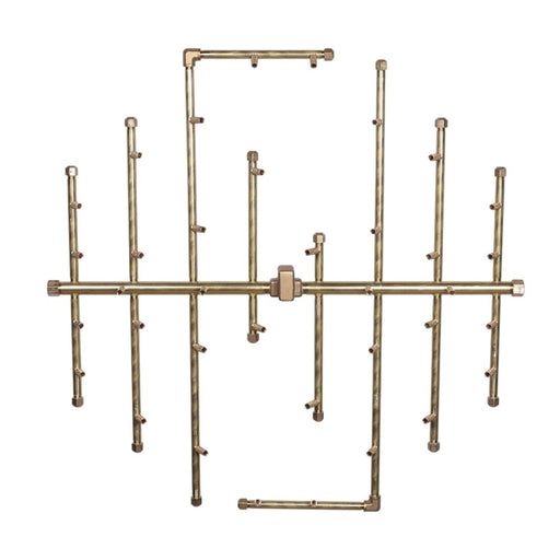 Warming Trends U360 360K BTU Square CROSSFIRE Brass Burner Kit