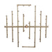 Warming Trends U360 360K BTU Square CROSSFIRE Brass Burner Kit