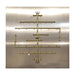 Warming Trends U420 420K BTU Square CROSSFIRE Brass Burner Kit with Plate Fitted